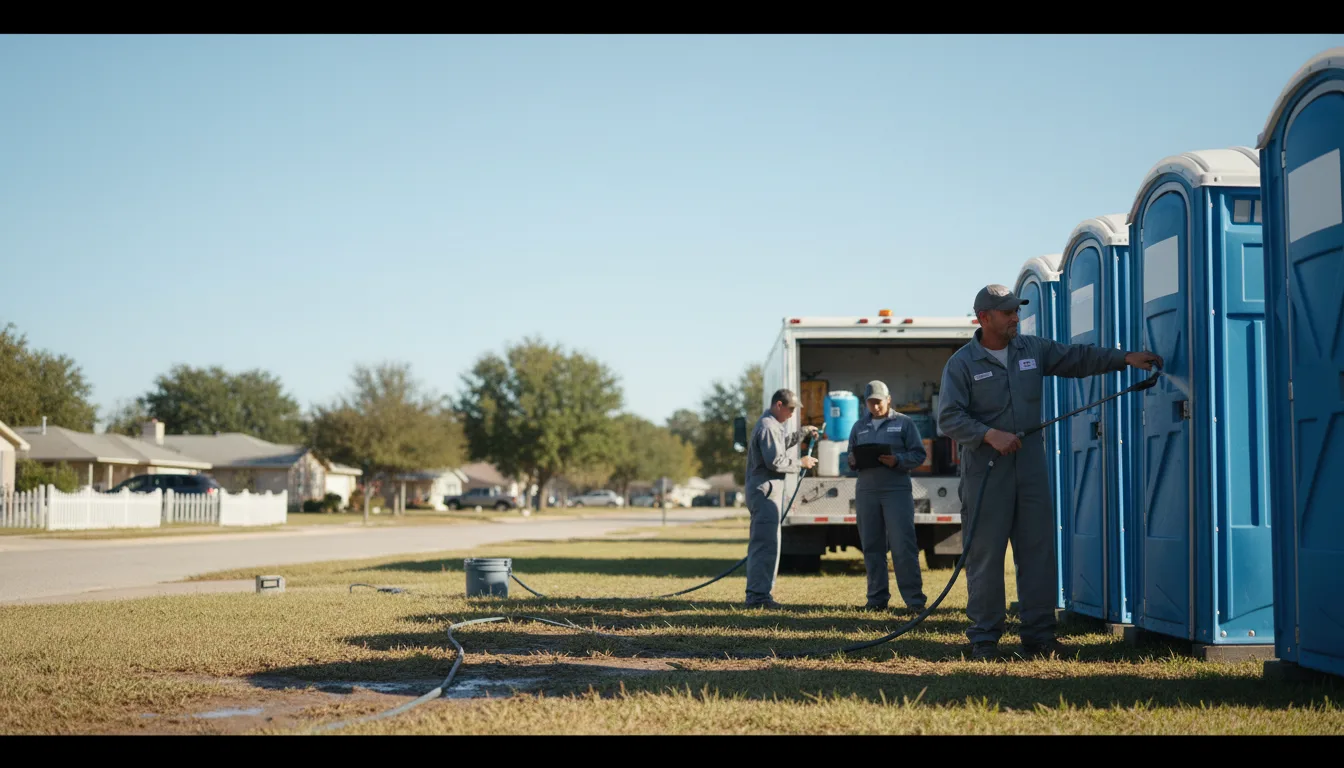 Long-Term Portable Toilet Rental in Bynum, MT near me